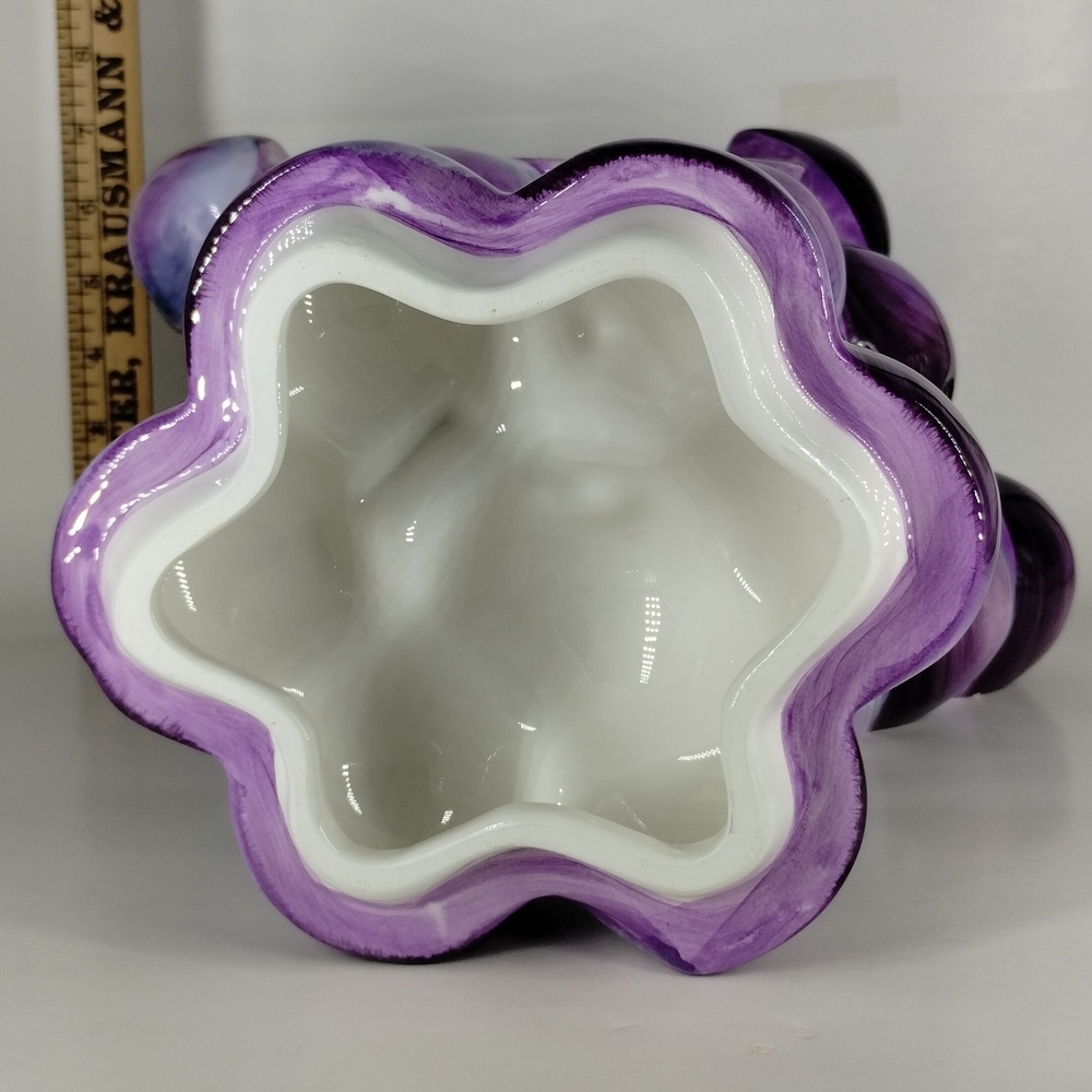 Gibson Purple and Green Grape Cookie Jar - Picture 5 of 7